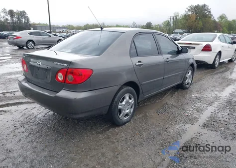 2006 Toyota Corolla Le из США, поврежденный, VIN 2T1BR32EX6C585256